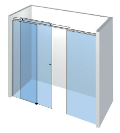 Sprchové kúty sklenené dvere a zásteny na mieru - VAK